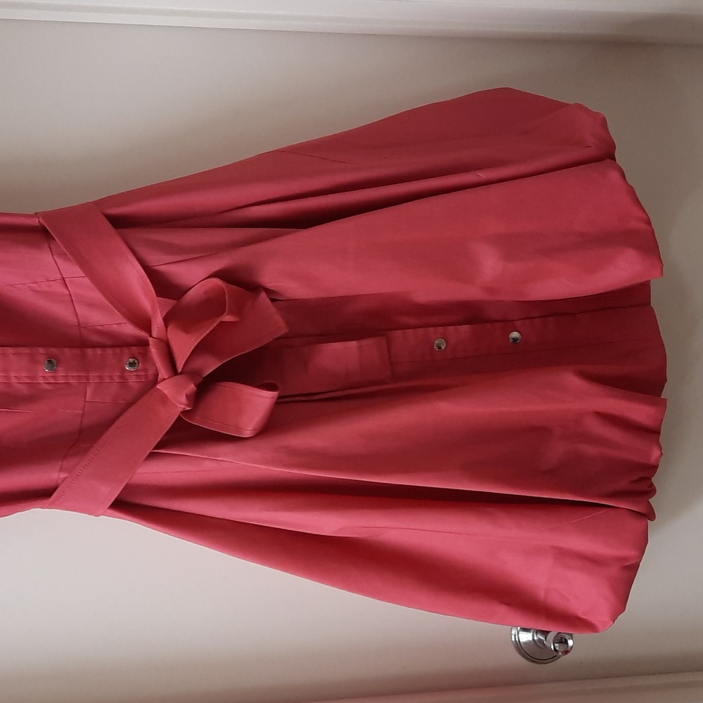 Joseph Ribkoff Pink Bubble Hem Sleeveless Dress - Picture 5 of 14